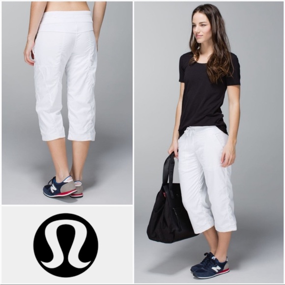 LULULEMON Dance Studio Drawstring Liner Cropped Pants - Picture 1 of 13